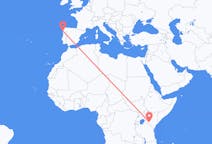 Flyrejser fra Nairobi, Kenya til Vigo, Spanien
