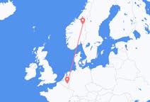 Flights from Røros, Norway to Liège, Belgium