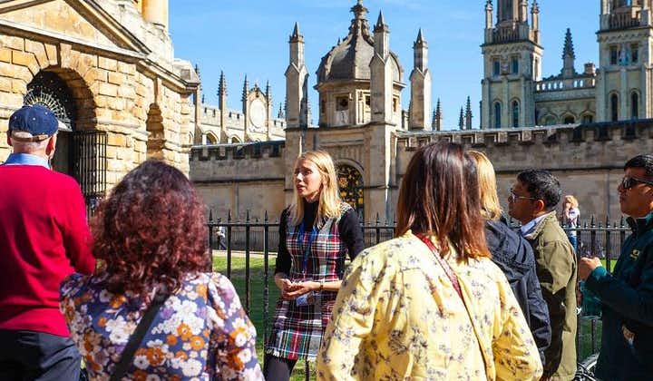 Excursão a pé pela Universidade de Oxford