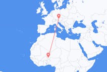 Flights from Niamey to Salzburg