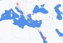 Flights from Jeddah to Ljubljana