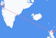 Flights from Aasiaat, Greenland to Aberdeen, Scotland