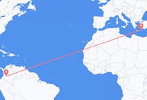 Flyrejser fra Neiva, Huila, Colombia til Karpathos, Grækenland