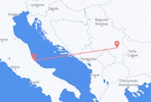 Flyreiser fra Niš, Serbia til Pescara, Italia