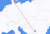 出发地 德国从 吕贝克目的地 塞尔维亚尼斯的航班