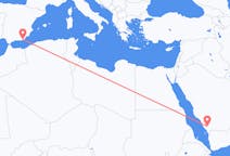 Flights from Abha, Saudi Arabia to Almería, Spain