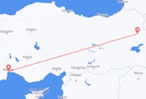 Flights from Antalya, Turkey to Ağrı, Turkey