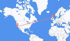 Flyreiser fra Santa Maria, USA til Edinburgh, Skottland