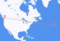 Flyg från Abbotsford, Kanada till São Jorge, Portugal