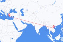 Flyreiser fra Dong Hoi, Vietnam til Rhodos, Hellas