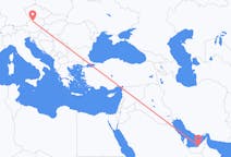 Flights from Abu Dhabi, United Arab Emirates to Linz, Austria