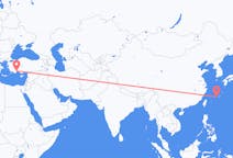 Flights from Kume Island, Japan to Antalya, Turkey