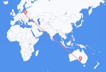 Flyg från Adelaide, Australien till Lublin, Polen