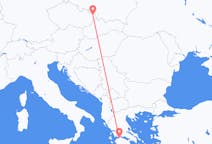 Flights from Patras, Greece to Ostrava, Czechia