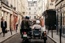 Paris Private Vintage Half Day Tour on a Sidecar Motorcycle