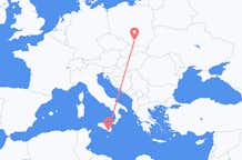 Flyrejser fra Comiso, Italien til Krakow, Polen