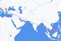 Flyreiser fra Miri, Malaysia til Kavala Prefecture, Hellas