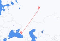 Vols depuis la ville de Perm vers la ville de Sotchi
