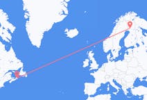 Flyreiser fra Sydney i Nova Scotia, til Rovaniemi