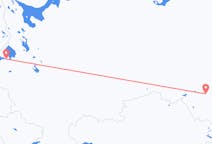Flyreiser fra Novosibirsk, Russland til St. Petersburg, Russland
