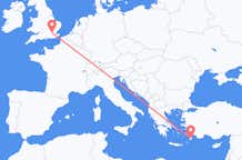 Flights from Rhodes to London