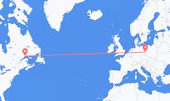 Flights from Sept-Îles, Canada to Zielona Góra, Poland