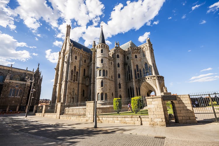 Photo of Gaudi Palace, Astorga, Pilgrim route to Santiago de Compostela, Spain.