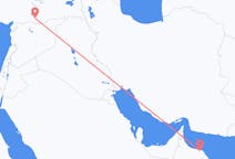 Flyg från Muscat, Oman till Sanliurfa, Turkiet