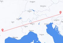 Flights from Rodez, France to Graz, Austria
