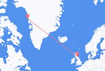 Flyreiser fra Upernavik, til Edinburgh