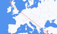Flights from Barra, the United Kingdom to Antalya, Turkey