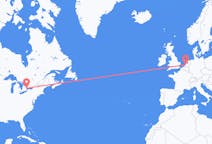 Flyg från Toronto, Kanada till Rotterdam, Nederländerna