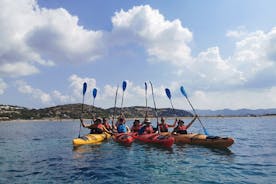 Havskajak Atens Riviera-äventyr (halvdag)