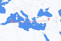Flyg från Béjaïa, Algeriet till Malatya, Turkiet