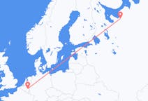 Flights from Arkhangelsk, Russia to Liège, Belgium