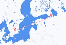 Fly fra St. Petersburg til Växjö