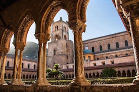 Vista de medio día a las catacumbas de Palermo y Monreale