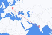 Flights from Kolhapur, India to Brno, Czechia