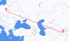 Flights from Dushanbe to Radom