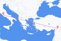 出发地 土耳其出发地 加濟安泰普目的地 意大利罗马的航班