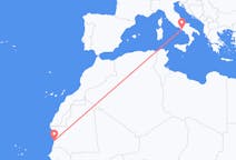 Flyreiser fra Nouakchott, til Napoli