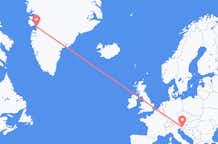 Flyrejser fra Ljubljana, Slovenien til Ilulissat, Grønland
