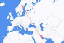 Flights from Bahrain Island to Sundsvall