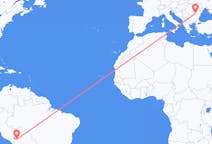Flyrejser fra La Paz, Bolivia til Bukarest, Rumænien