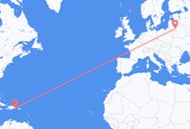 Flyrejser fra La Romana til Vilnius