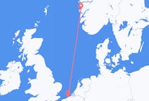 Fly fra Ostend til Bergen