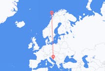 Flights from Stokmarknes, Norway to Split, Croatia
