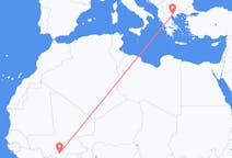 Flyrejser fra Bobo-Dioulasso, Burkina Faso til Thessaloniki, Grækenland