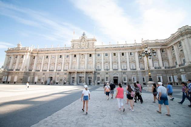 Madrid: Rondleiding door het Koninklijk Paleis met optionele koninklijke collecties en tapas