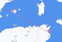 Voli da Monastir, Tunisia a Palma de Mallorca, Spagna